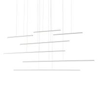 LED Pendant by Kuzco Lighting - Chute Motion Collection, White Finish - MP14970-WH-UNV-010