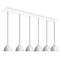 LED Pendant by Kuzco Lighting - Chroma Collection, White Finish - MP1706WG-06