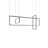 LED Pendant by Kuzco Lighting - Arkell Collection, Black Finish - MP28356-BK-UNV-010