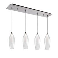 LED Pendant by Kuzco Lighting - Victoria Collection, Chrome Finish - MP3004CH-04