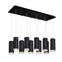 LED Pendant by Kuzco Lighting - Cameo Collection, Black Finish - MP401431BK-10