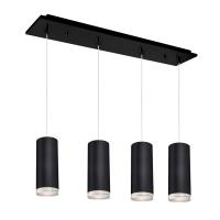 LED Pendant by Kuzco Lighting - Cameo Collection, Black Finish - MP401432BK-04