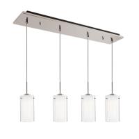 LED Pendant by Kuzco Lighting - Verona Collection, Brushed Nickel Finish - MP41304BN-04