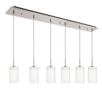 LED Pendant by Kuzco Lighting - Verona Collection, Brushed Nickel Finish - MP41304BN-06