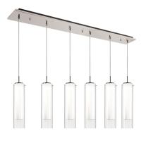 LED Pendant by Kuzco Lighting - Verona Collection, Brushed Nickel Finish - MP41305BN-06