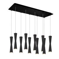 LED Pendant by Kuzco Lighting - Robson Collection, Black Finish - MP42502BK-10