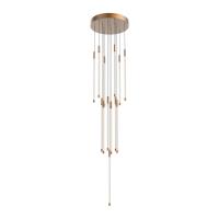 LED Pendant by Kuzco Lighting - Motif Collection, Brushed Gold Finish - MP75121-BG-UNV-010