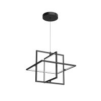 LED Pendant by Kuzco Lighting - Mondrian Collection, Black Finish - PD16320-BK-UNV
