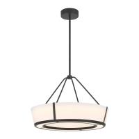 LED Pendant by Crystorama - Royce Collection, Charcoal Bronze Finish - RYC-8106-CZ