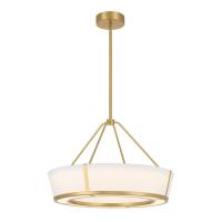LED Pendant by Crystorama - Royce Collection, Luxe Gold Finish - RYC-8106-LG