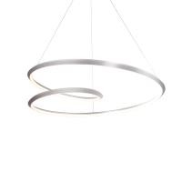 LED Pendant by Kuzco Lighting - Ampersand Collection, Brushed Nickel Finish - PD22339-BN-UNV-010
