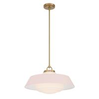 Three Light Pendant by Crystorama - Xander Collection, Vibrant Gold Finish - XAN-8009-VG-BH