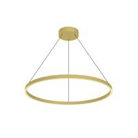 LED Pendant by Kuzco Lighting - Cerchio Collection, Brushed Gold Finish - PD87132-BG-UNV-010