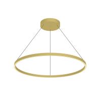 LED Pendant by Kuzco Lighting - Cerchio Collection, Brushed Gold Finish - PD87136-BG-UNV-010