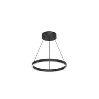 LED Pendant by Kuzco Lighting - Cerchio Collection, Black Finish - PD87718-BK-UNV-010