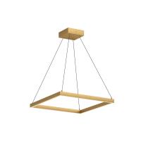 LED Pendant by Kuzco Lighting - Piazza Collection, Brushed Gold Finish - PD88124-BG-UNV-010