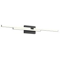 LED Vanity by Kuzco Lighting - Anello Minor Collection, Black Finish - VL52738-BK-UNV