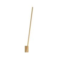 LED Wall Sconce by Kuzco Lighting - Lever Collection, Brushed Gold Finish - WS13748-BG-UNV