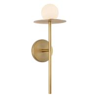 LED Wall Sconce by Kuzco Lighting - Elixir Collection, Brushed Gold Finish - WS15506-BG-UNV