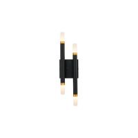 LED Wall Sconce by Kuzco Lighting - Draven Collection, Black Finish - WS19705-BK-UNV