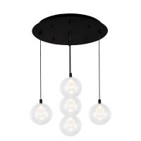 LED Pendant by Kuzco Lighting - Bolla Collection, Black Finish - MP3106BK-05
