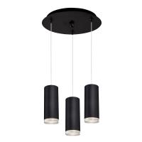 LED Pendant by Kuzco Lighting - Cameo Collection, Black Finish - MP401431BK-03