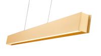 LED Linear Chandelier by Z-Lite - Hudson Collection, Gold Finish - 1016-45L-GLD-LED