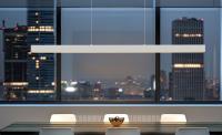 LED Linear Chandelier by Z-Lite - Hudson Collection, Brushed Nickel Finish - 1016-72L-BN-LED