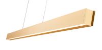 LED Linear Chandelier by Z-Lite - Hudson Collection, Gold Finish - 1016-72L-GLD-LED