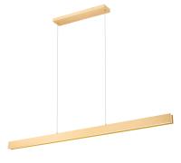 LED Linear Chandelier by Z-Lite - Hudson Collection, Gold Finish - 1016-72L-GLD-LED