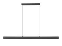 LED Linear Chandelier by Z-Lite - Hudson Collection, Matte Black Finish - 1016-72L-MB-LED