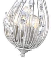 Two Light Wall Sconce by Z-Lite - Gabriella Collection, Brushed Nickel Finish - 1957-2S-BN