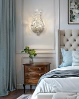 Two Light Wall Sconce by Z-Lite - Gabriella Collection, Brushed Nickel Finish - 1957-2S-BN