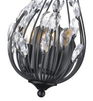 Two Light Wall Sconce by Z-Lite - Gabriella Collection, Matte Black Finish - 1957-2S-MB