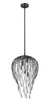 Five Light Pendant by Z-Lite - Gabriella Collection, Matte Black Finish - 1957P15-MB
