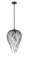 Five Light Pendant by Z-Lite - Gabriella Collection, Matte Black Finish - 1957P15-MB