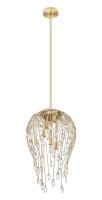 Five Light Pendant by Z-Lite - Gabriella Collection, Modern Gold Finish - 1957P15-MGLD