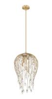 Five Light Pendant by Z-Lite - Gabriella Collection, Modern Gold Finish - 1957P15-MGLD