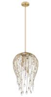 Five Light Pendant by Z-Lite - Gabriella Collection, Modern Gold Finish - 1957P15-MGLD
