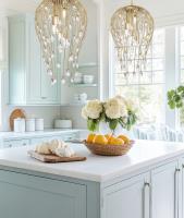 Five Light Pendant by Z-Lite - Gabriella Collection, Modern Gold Finish - 1957P15-MGLD