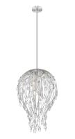 Six Light Pendant by Z-Lite - Gabriella Collection, Brushed Nickel Finish - 1957P18-BN