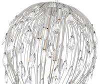Six Light Pendant by Z-Lite - Gabriella Collection, Brushed Nickel Finish - 1957P18-BN