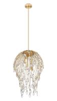 Six Light Pendant by Z-Lite - Gabriella Collection, Modern Gold Finish - 1957P18-MGLD