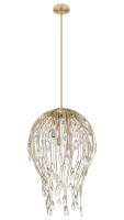 Six Light Pendant by Z-Lite - Gabriella Collection, Modern Gold Finish - 1957P18-MGLD