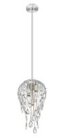 Three Light Pendant by Z-Lite - Gabriella Collection, Brushed Nickel Finish - 1957P9-BN