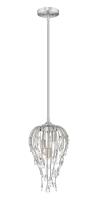 Three Light Pendant by Z-Lite - Gabriella Collection, Brushed Nickel Finish - 1957P9-BN