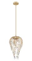 Three Light Pendant by Z-Lite - Gabriella Collection, Modern Gold Finish - 1957P9-MGLD