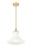 One Light Pendant by Z-Lite - Fleur Collection, Modern Gold Finish - 1958P12-MGLD