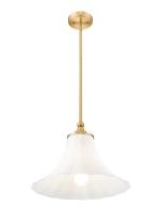 One Light Pendant by Z-Lite - Fleur Collection, Modern Gold Finish - 1958P16-MGLD