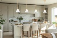 One Light Pendant by Z-Lite - Fleur Collection, Modern Gold Finish - 1958P8-MGLD